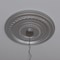 Ekena Millwork Cole PVC Ceiling Medallion (Fits Canopies up to 6"), Bright Coat Aluminum, 22"OD x 3 1/2"ID x 1"P CMP22COBAL - alternate 9